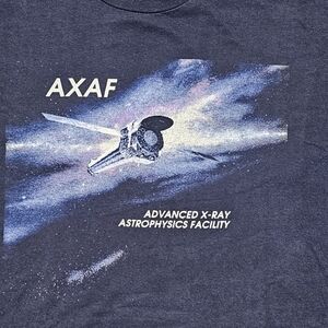 VTG 1999 AXAF Chandra Xray Observatory Launch NASA T Shirt Lee XL USA Made RARE